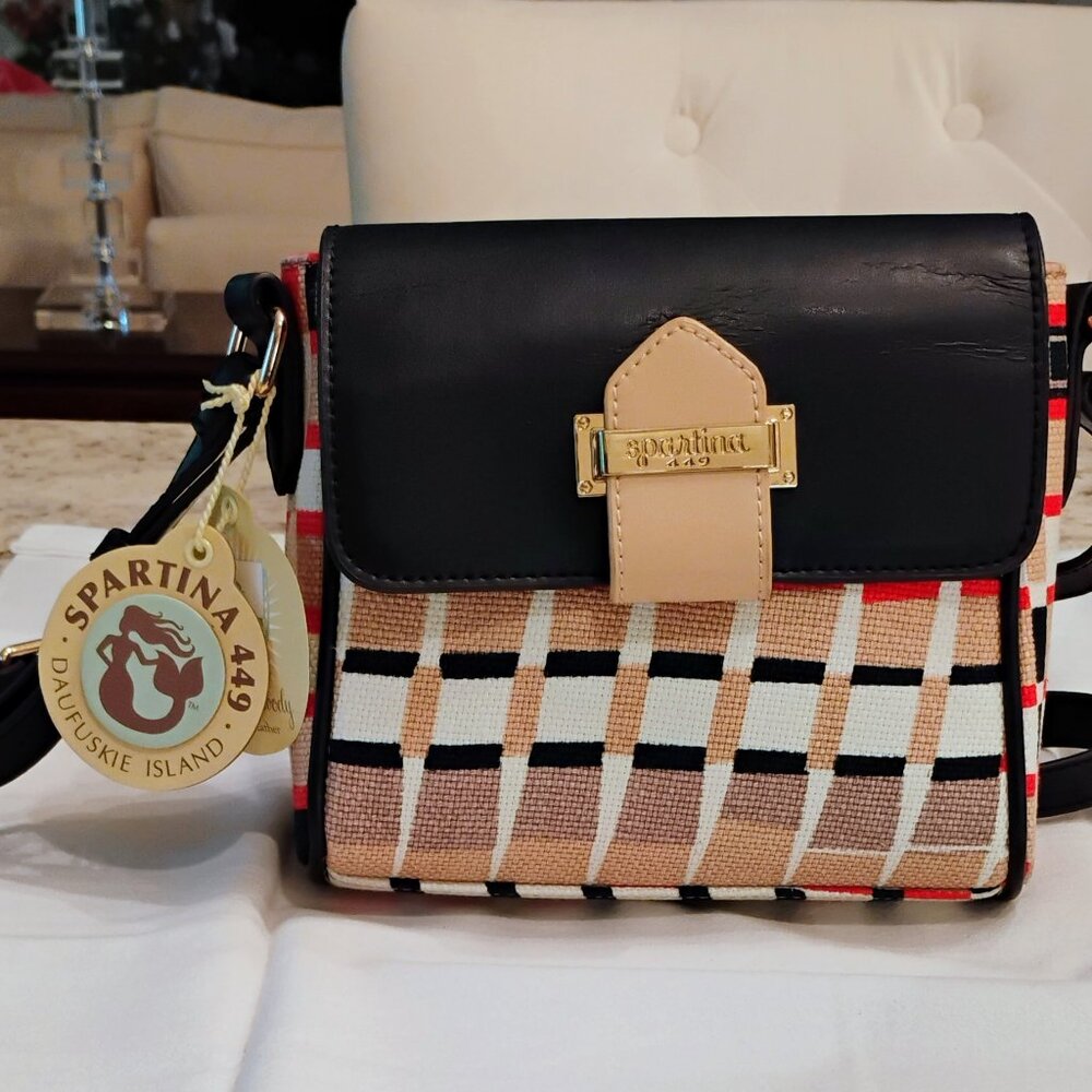 Spartina 449 Quarterdeck Cross Body Bag and Cell Phone Wallet